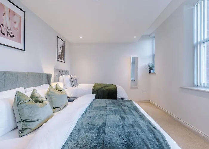 Modern & Stylish In Sleeps 5 By Purestay Апартаменты Лидс